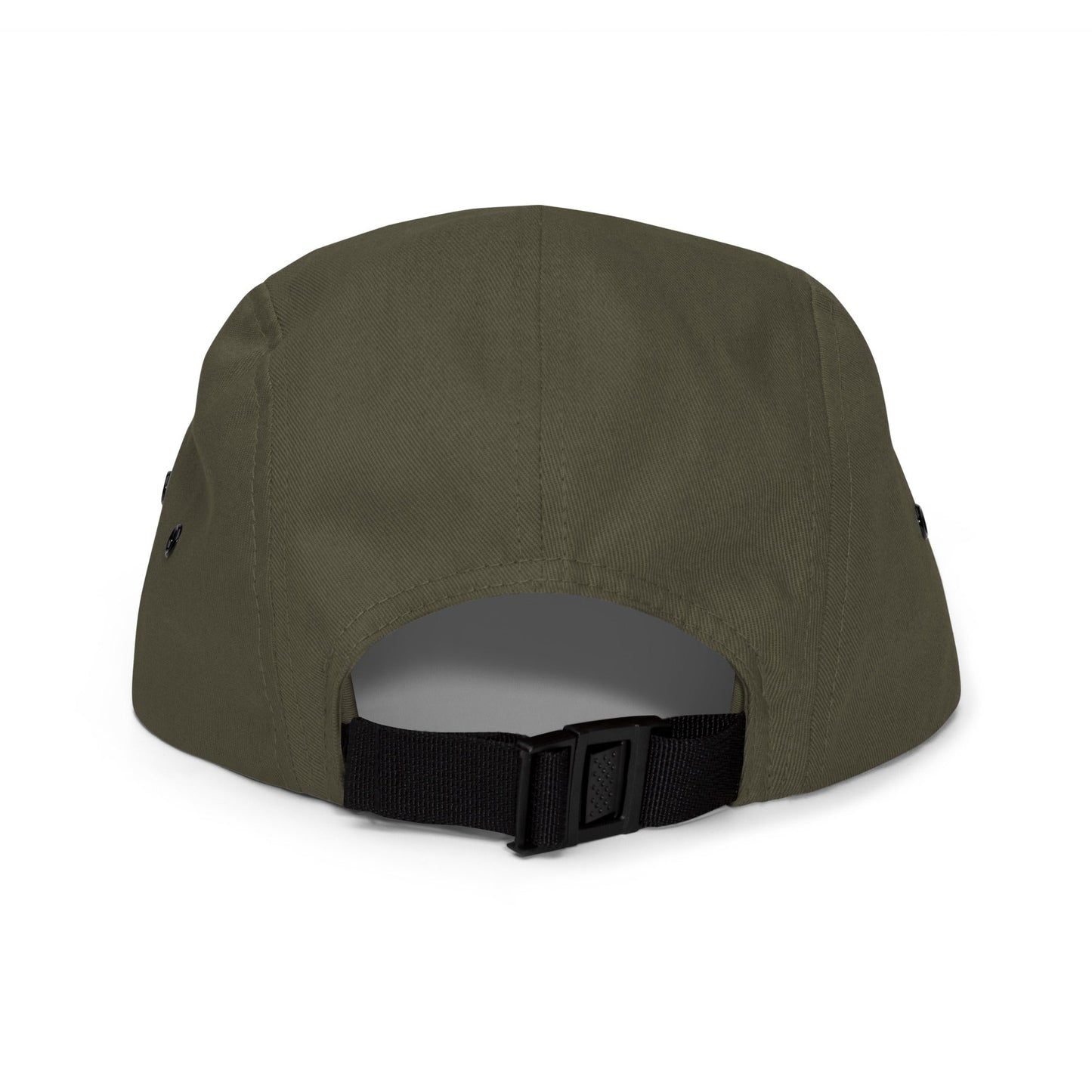 The Classic Logo - Black Embroidered - 5 Panel Cap - The Then Who Brand Shop