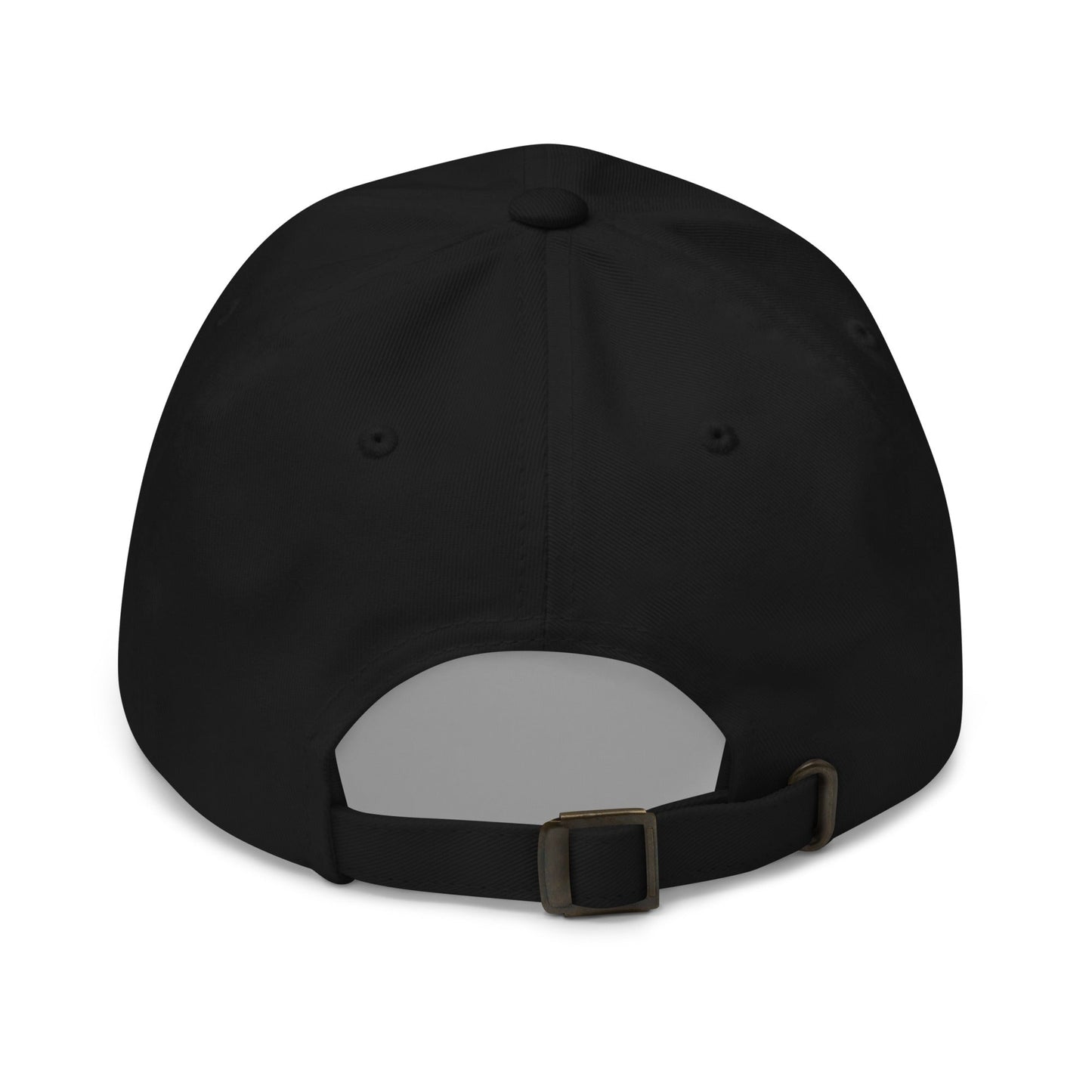 The Launch - Black Embroidered Dad Hat - The Then Who Brand Shop