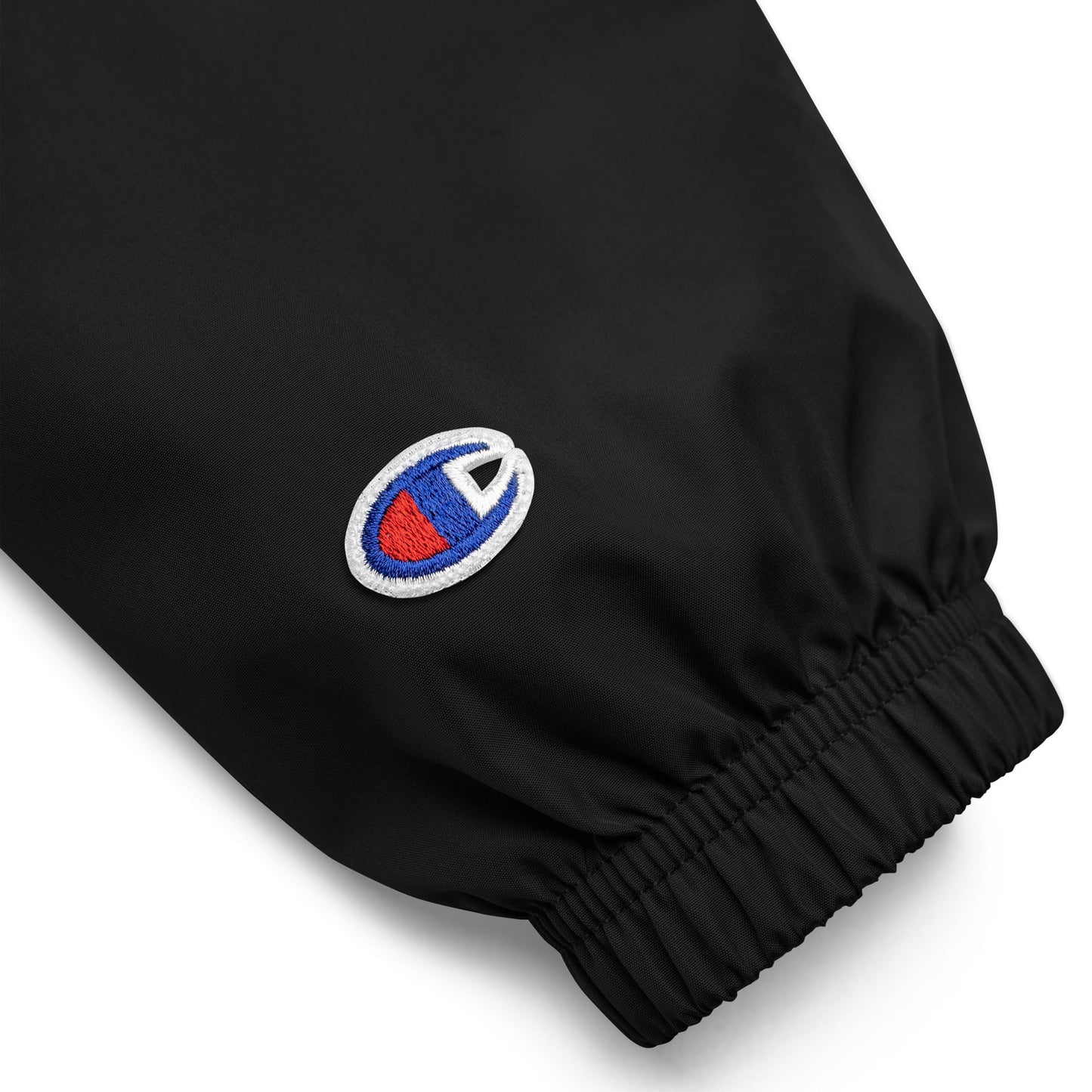 The Launch - Embroidered Champion Packable Jacket - The Then Who Brand Shop