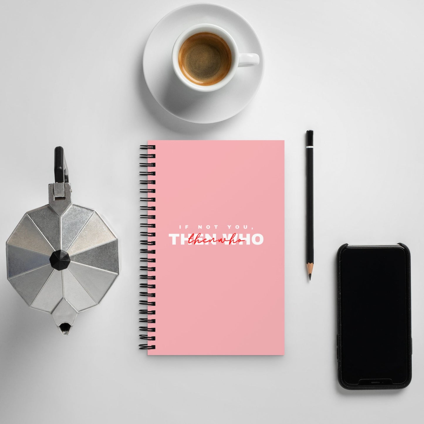 The Notebook - Light Pink - The Then Who Brand Shop