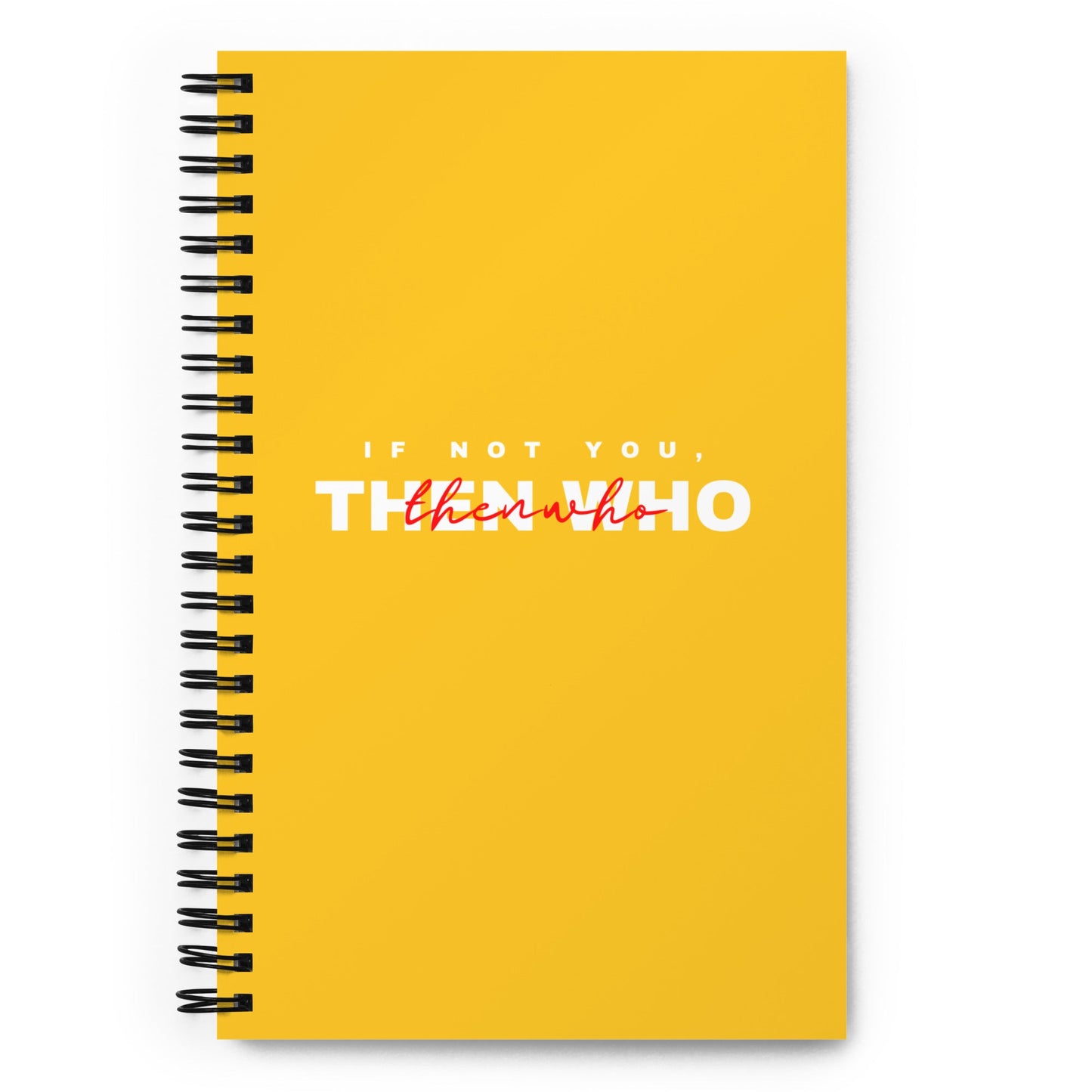 The Notebook - Yellow - The Then Who Brand Shop