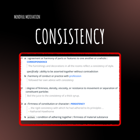 The Power of Staying Consistent