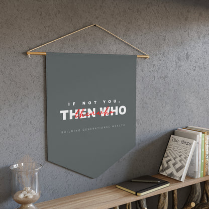 The Inspo Pennant - Dark Gray