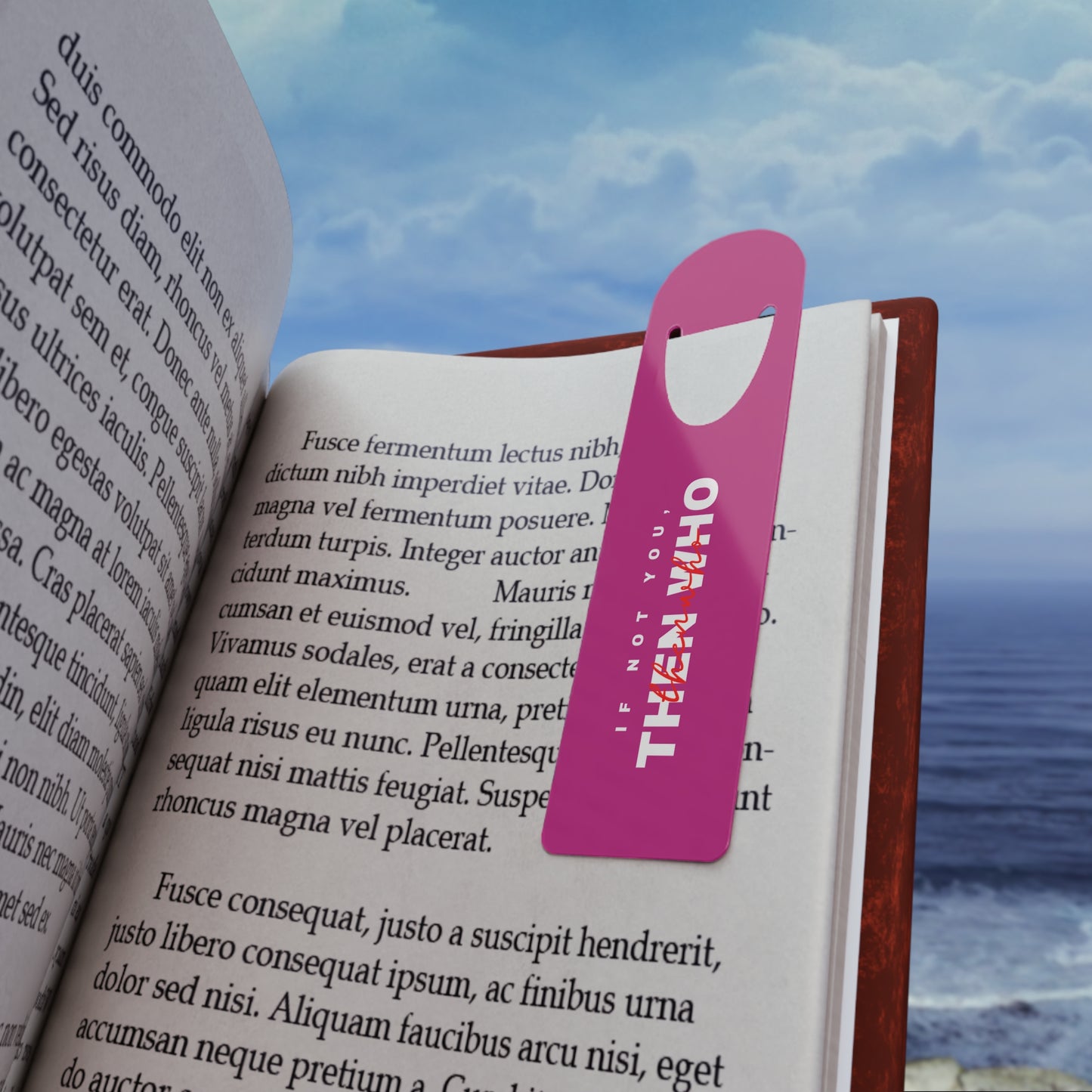 The Bookmark - Dark Pink