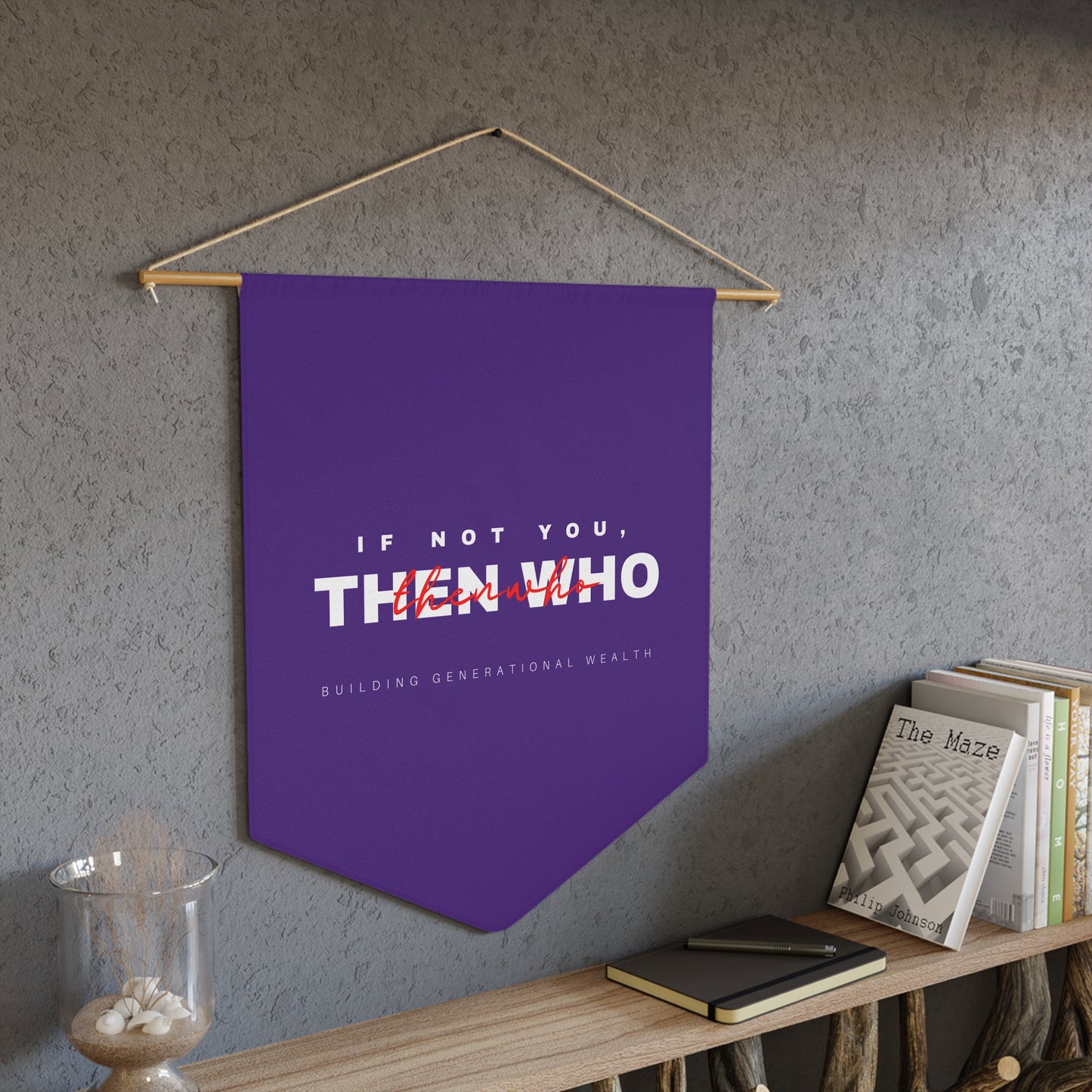 The Inspo Pennant - Purple