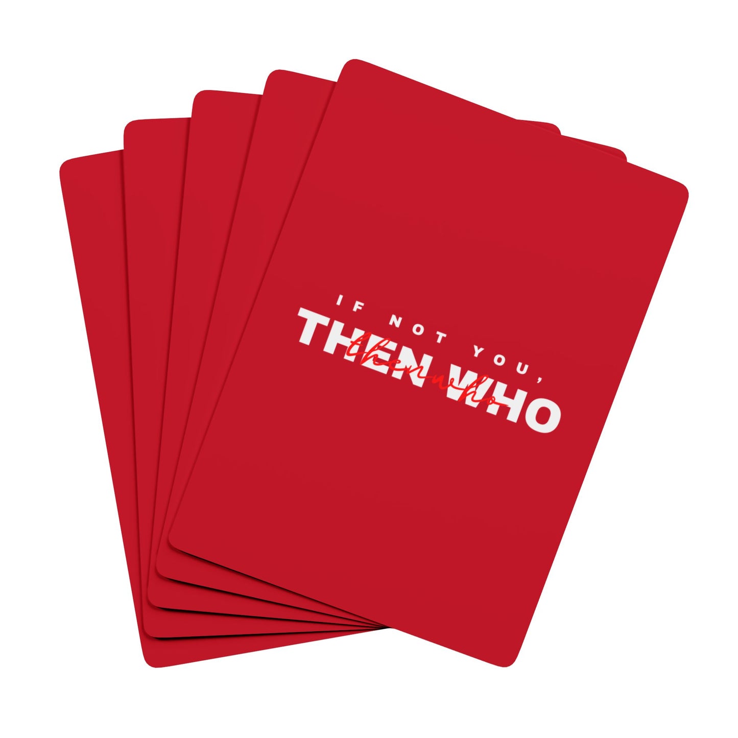 Playing Cards - Red Single Deck