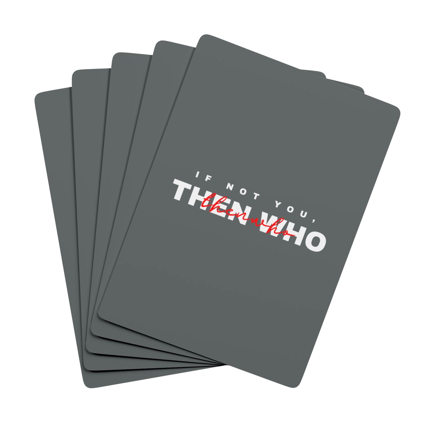 Playing Cards - Gray Single Deck