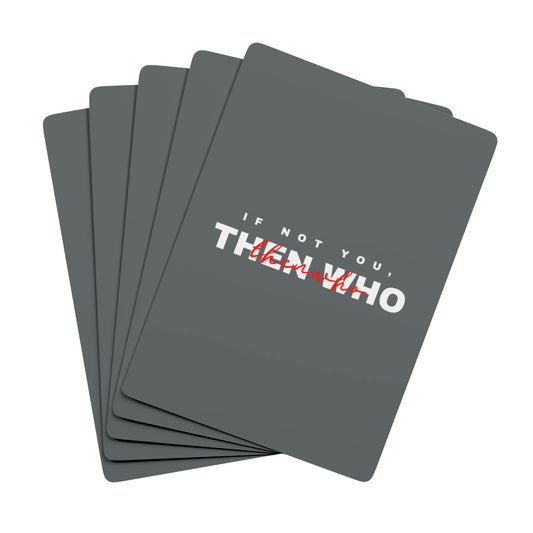 Playing Cards - Gray Single Deck