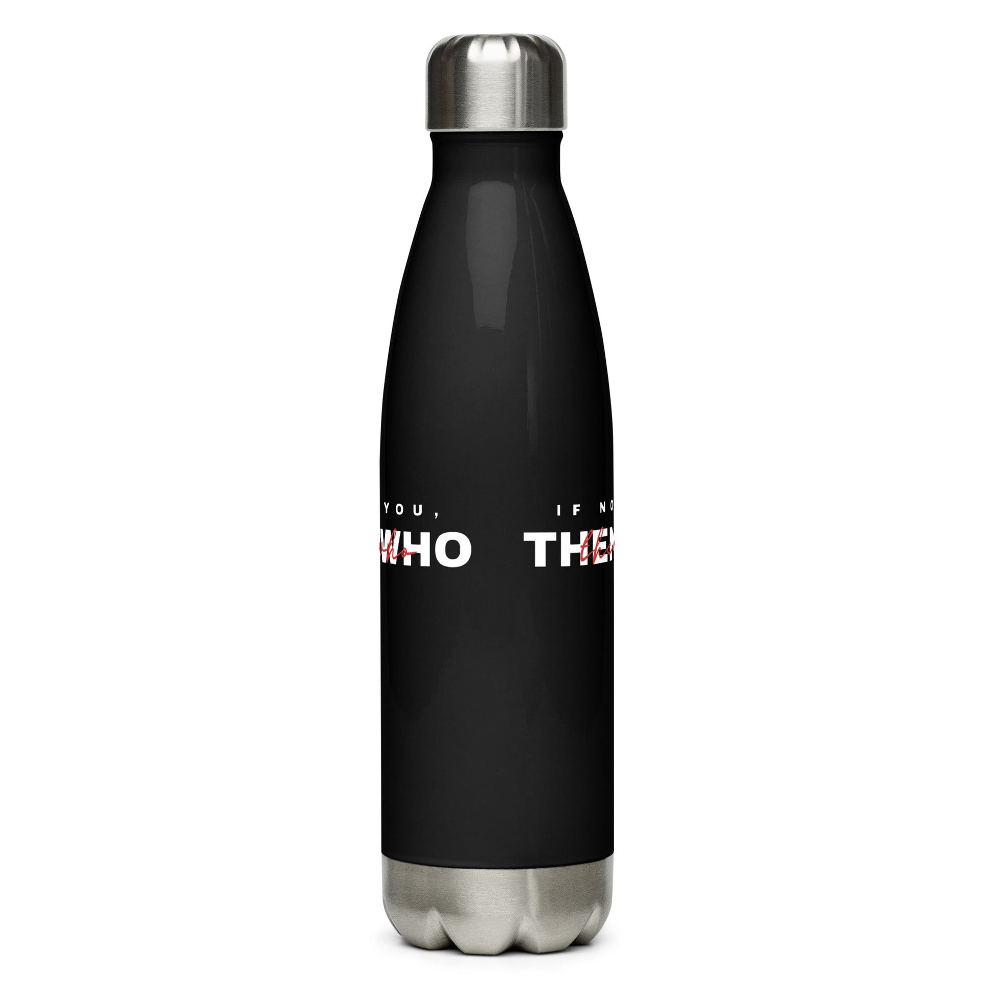 Stainless Steel Water Bottle - The Then Who Brand Shop