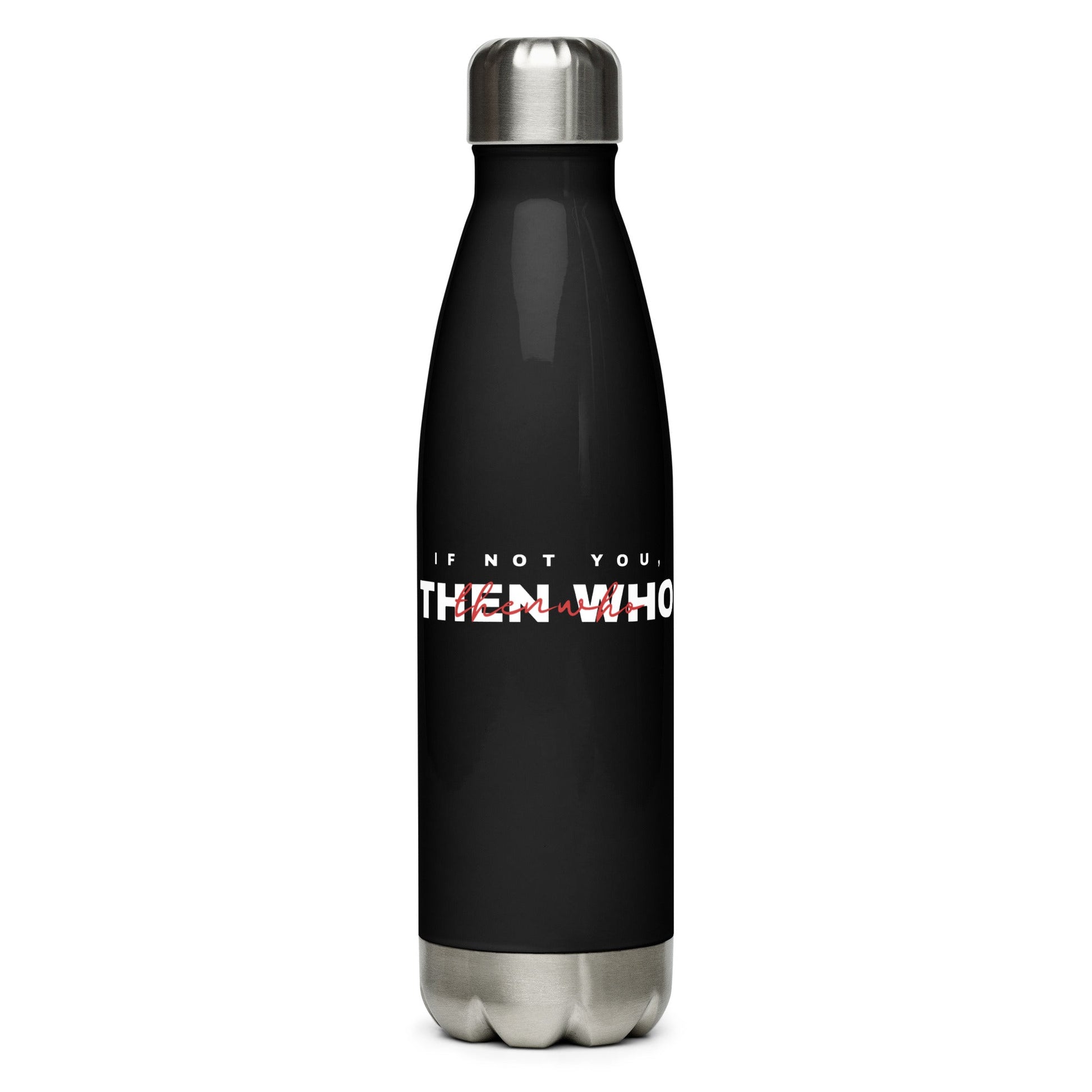 Stainless Steel Water Bottle - The Then Who Brand Shop