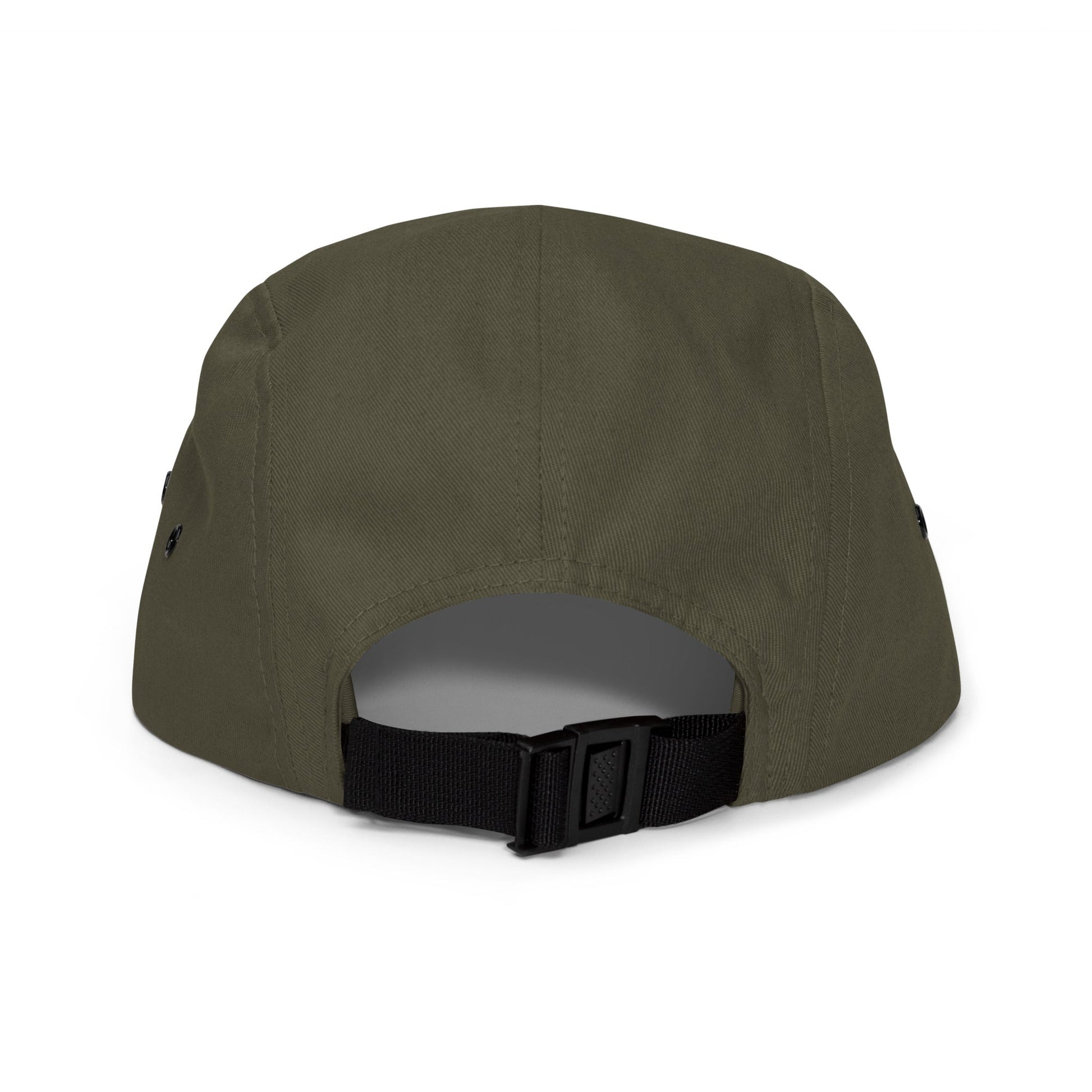 The Classic Logo - Black Embroidered - 5 Panel Cap - The Then Who Brand Shop
