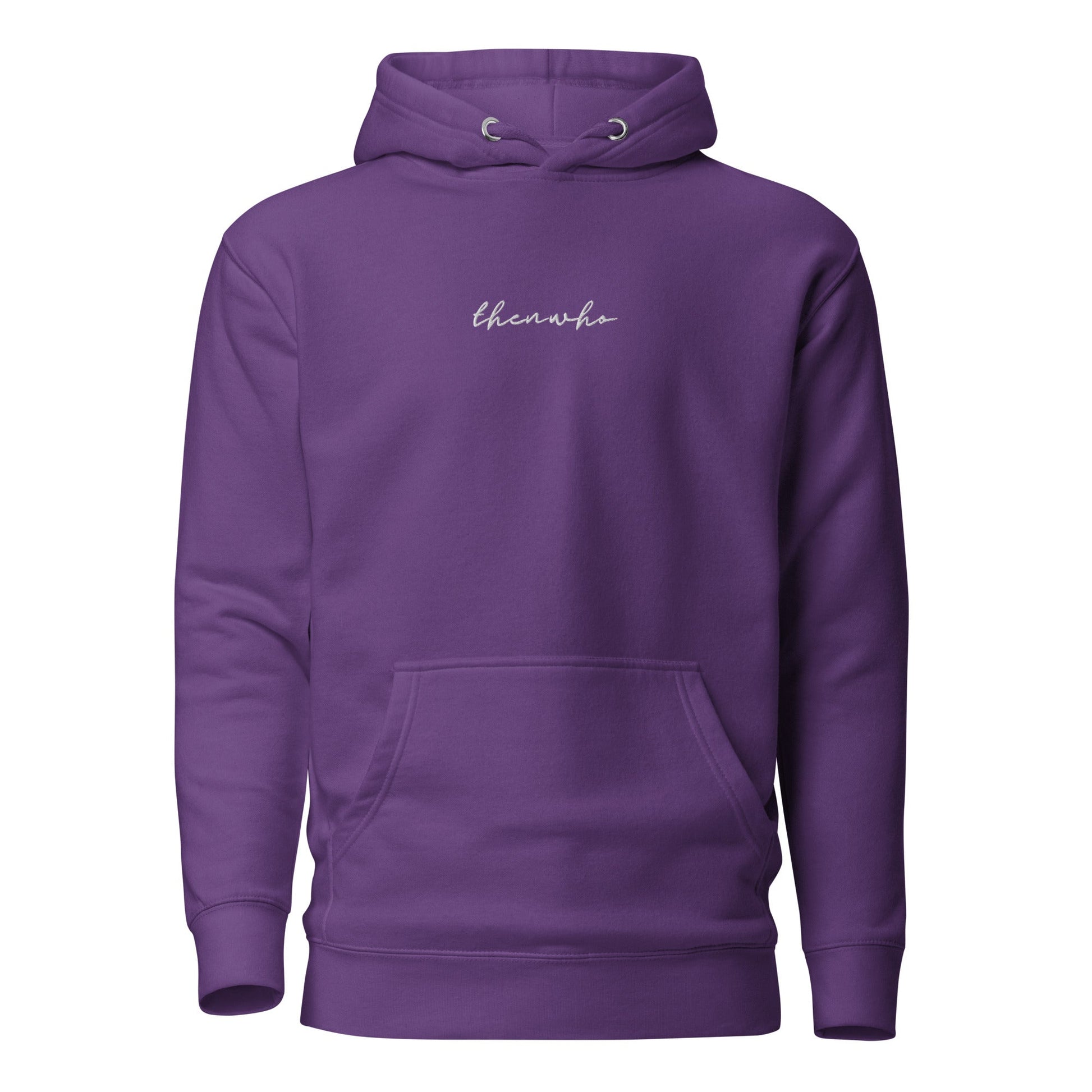 The Classic Logo - Embroidered Hoodie - The Then Who Brand Shop