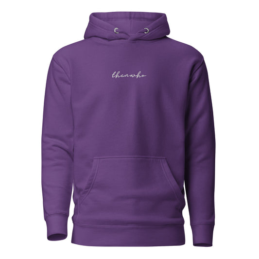 The Classic Logo - Embroidered Hoodie - The Then Who Brand Shop