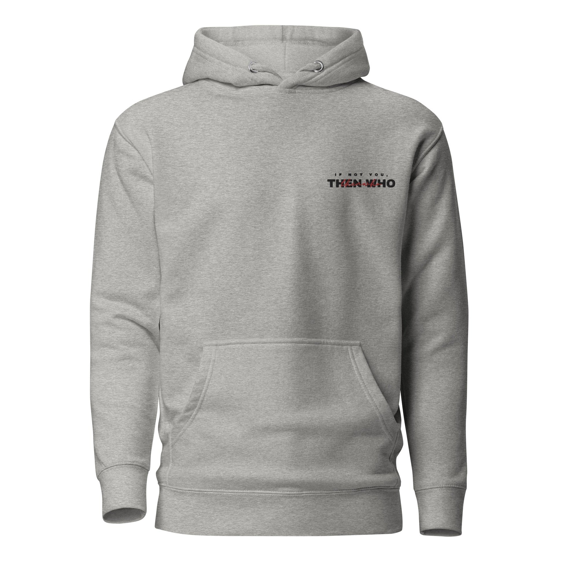 The Launch Mini - Black Embroidered Hoodie - The Then Who Brand Shop