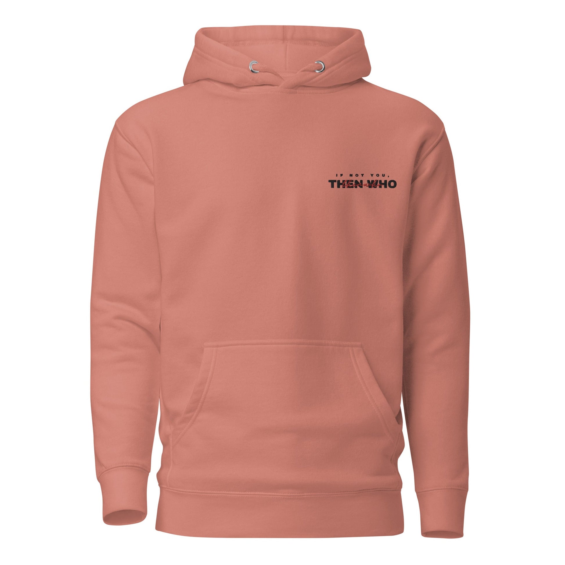 The Launch Mini - Black Embroidered Hoodie - The Then Who Brand Shop