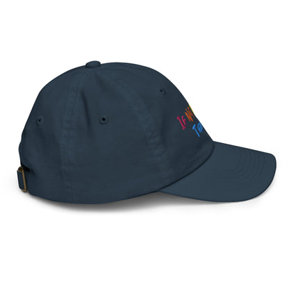 Side of adjustable baseball cap