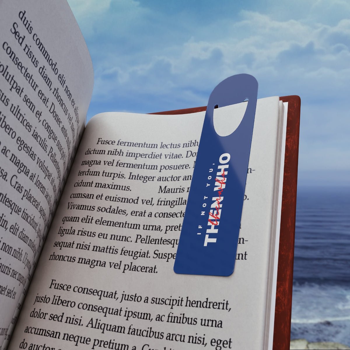 The Bookmark - Blue - The Then Who Brand Shop