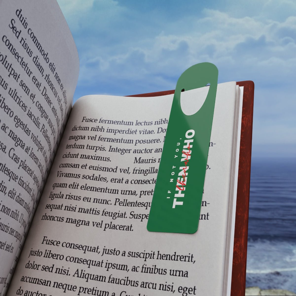 The Bookmark - Green - The Then Who Brand Shop