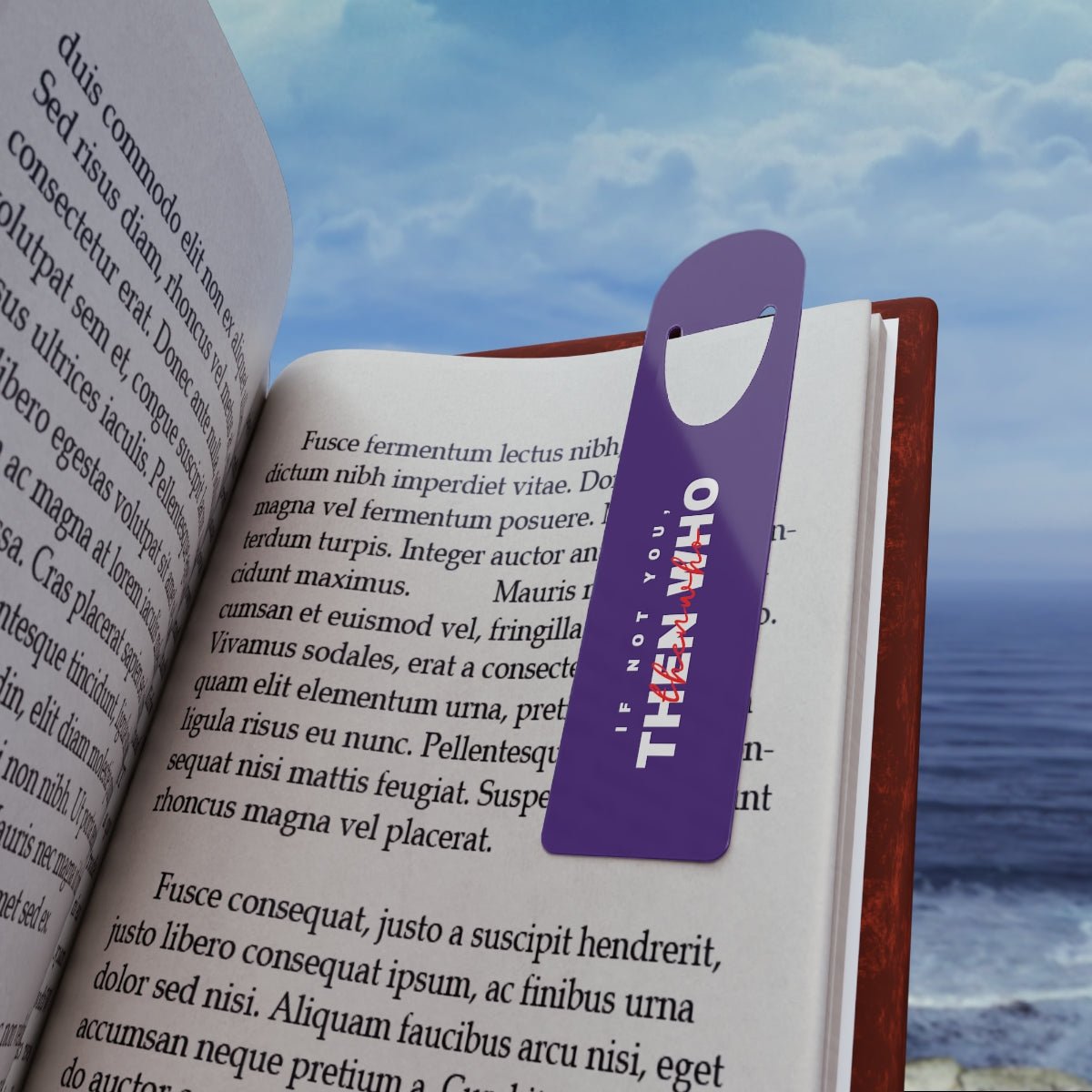 The Bookmark - Purple - The Then Who Brand Shop