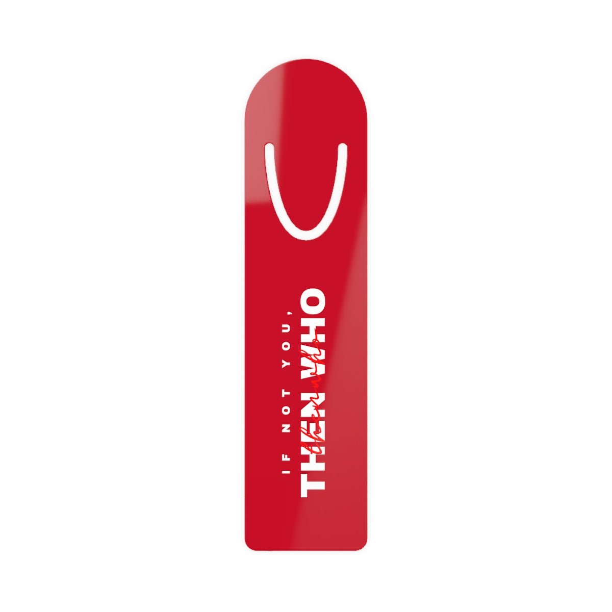 The Bookmark - Red - The Then Who Brand Shop