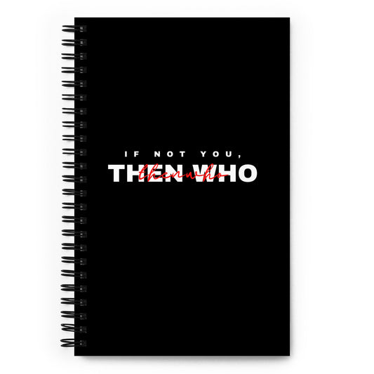 The Notebook - Black - The Then Who Brand Shop