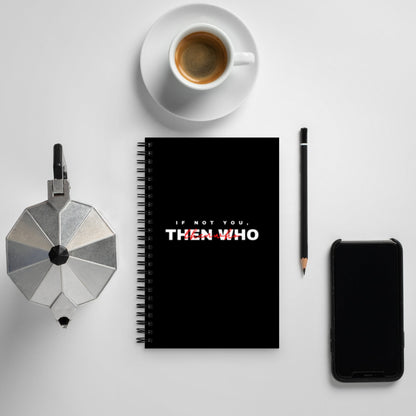 The Notebook - Black - The Then Who Brand Shop