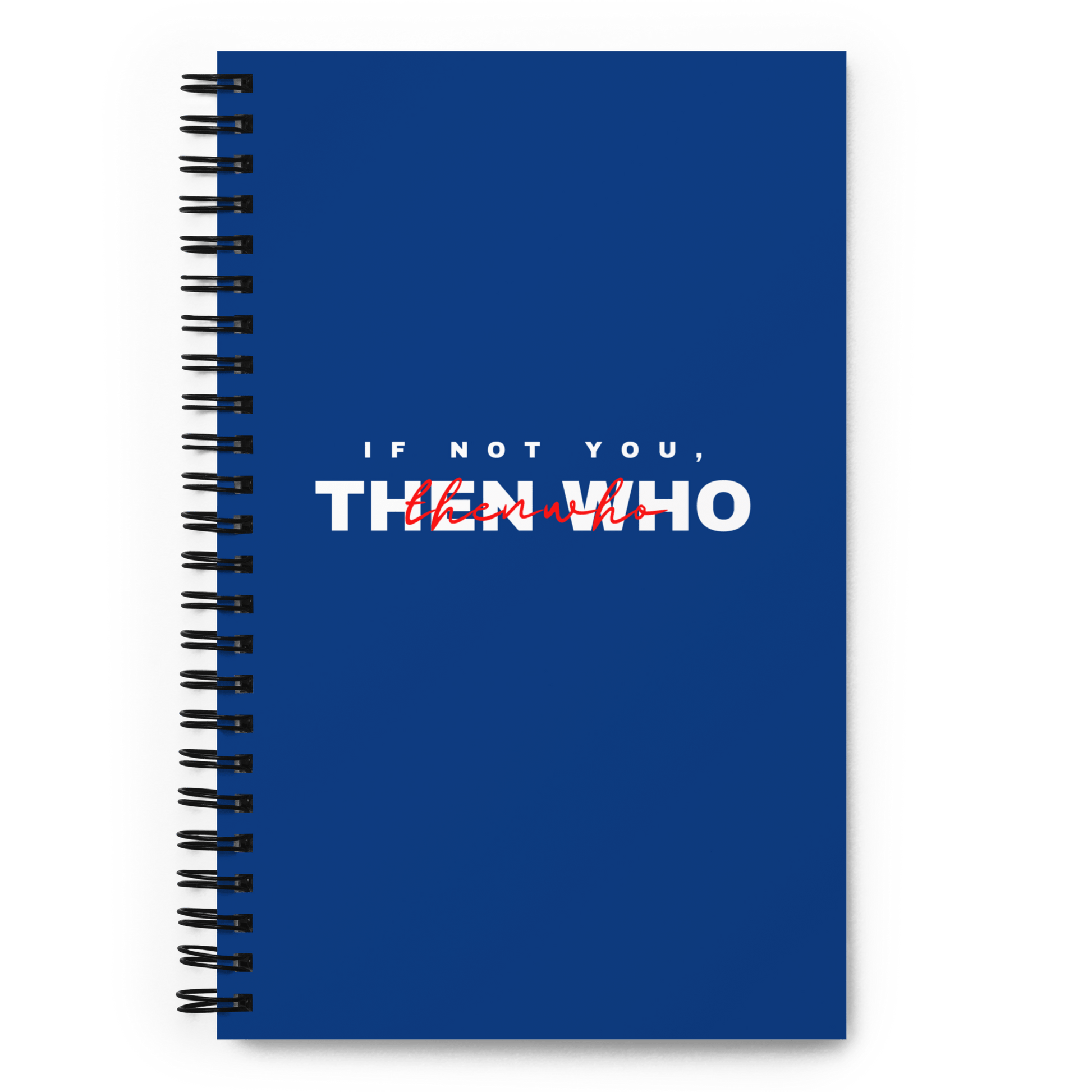 The Notebook - Dark Cerulean - The Then Who Brand Shop