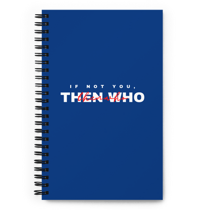 The Notebook - Dark Cerulean - The Then Who Brand Shop