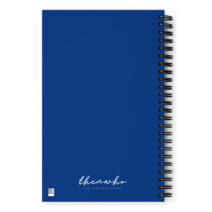 The Notebook - Dark Cerulean - The Then Who Brand Shop