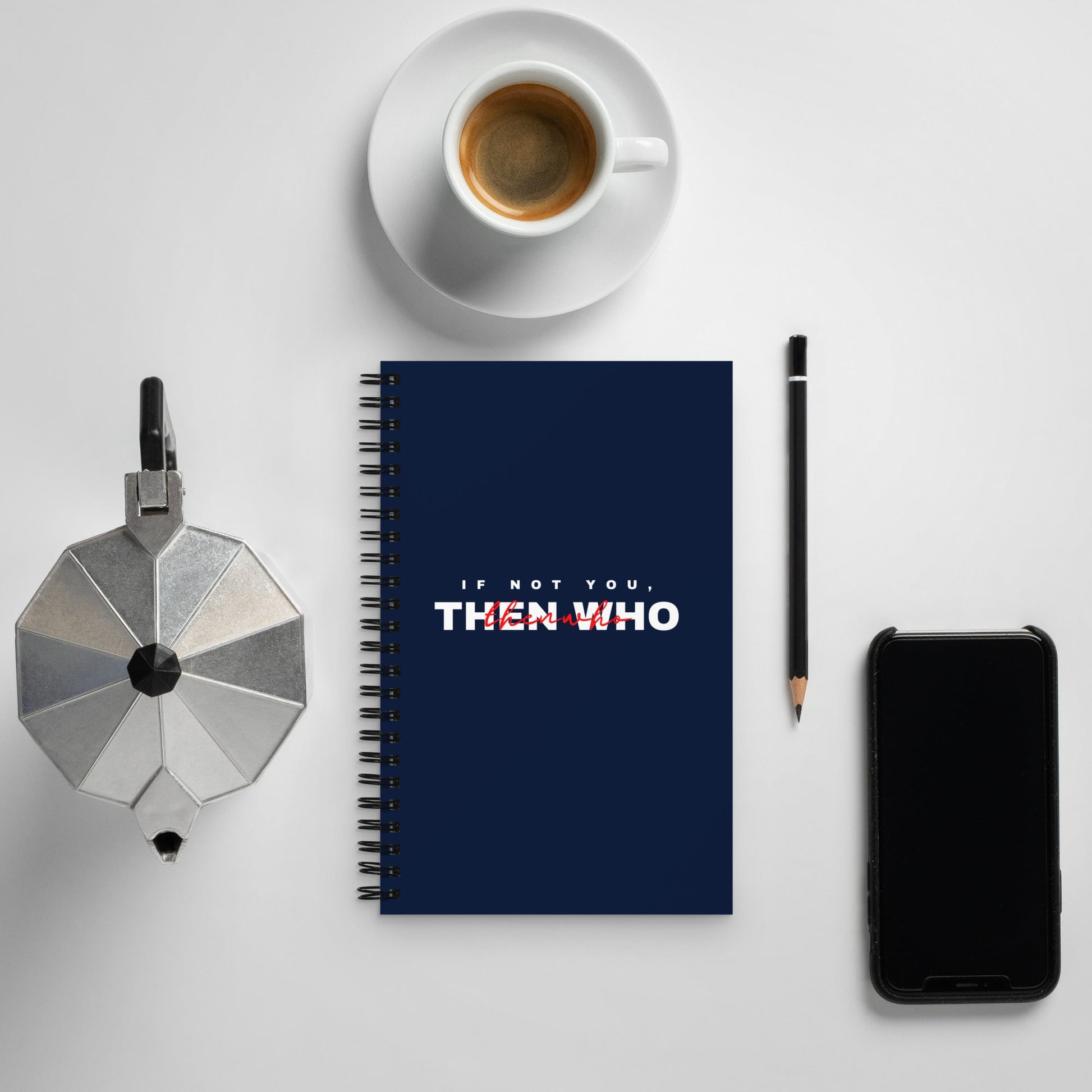 The Notebook - Navy - The Then Who Brand Shop