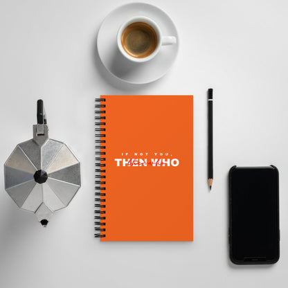 The Notebook - Orange - The Then Who Brand Shop