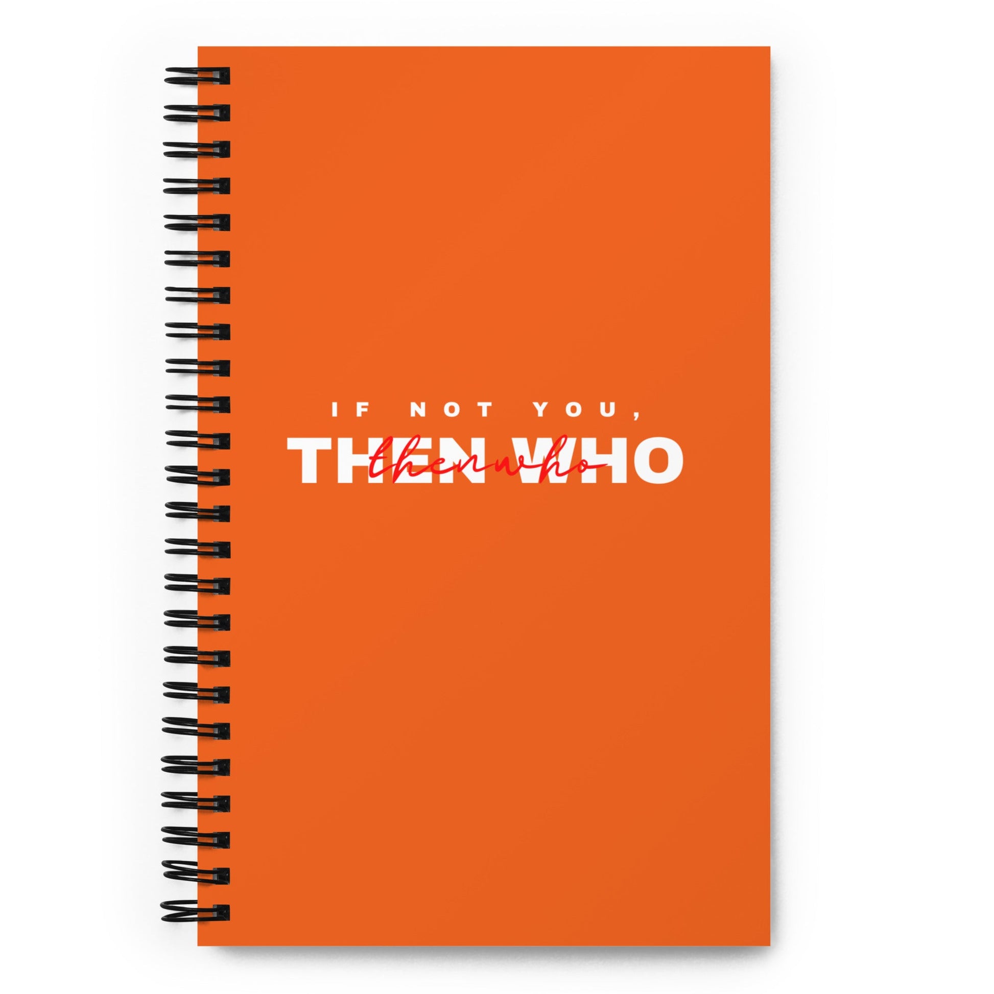The Notebook - Orange - The Then Who Brand Shop