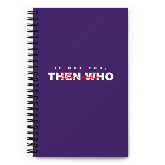 The Notebook - Purple - The Then Who Brand Shop