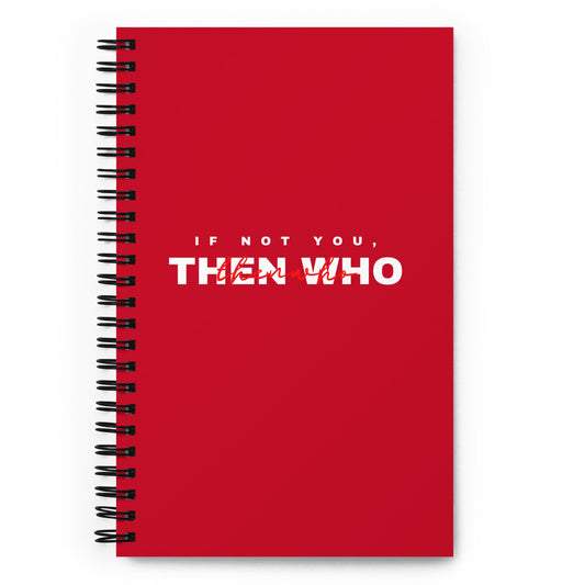 The Notebook - Red - The Then Who Brand Shop