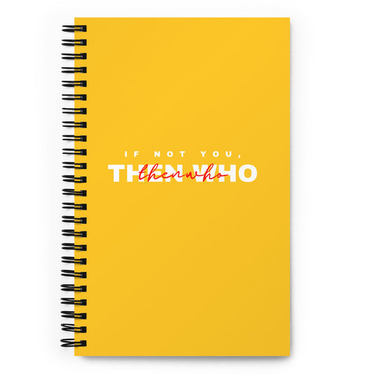 The Notebook - Yellow - The Then Who Brand Shop